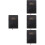 4Pcs Academic Planner With Sparkling Cover Portable Organizer 8