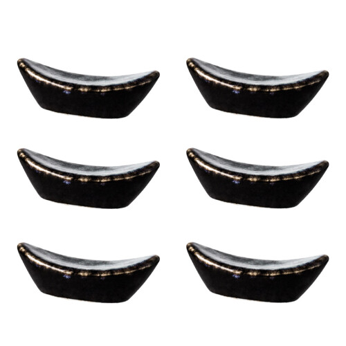 36Pcs Japanese Style Black Ceramic Chopstick Pillow Spoon Fork Holder 1