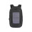 (Black) Men Laptop Solar USB Charging Port Backpack with Ample Storage Space and Multiple Pockets for Business Trip Work School 1