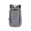 (Light Gray) Men Laptop Solar USB Charging Port Backpack with Ample Storage Space and Multiple Pockets for Business Trip Work School 1