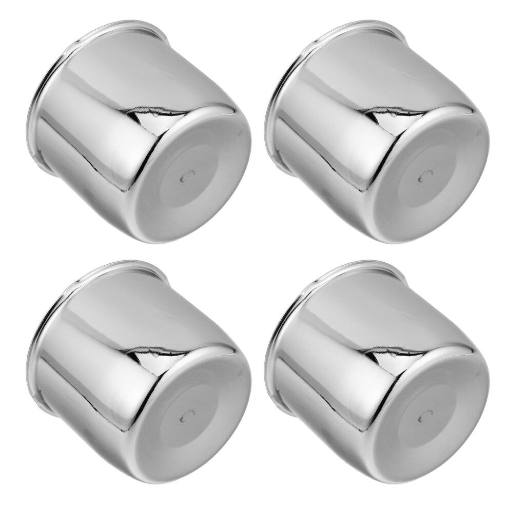 8 Pcs Trailer Wheel Hub Dust Covers Metal 108Mm Outer Diameter 031018112270