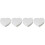 4Pcs Foam Heart Shaped Cake Dummy Model For Baking 6