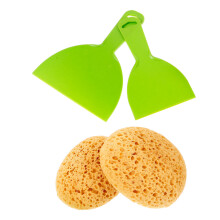 6 Pcs Texture Sponge Paint Sponge Wall Drywall Tools With Scrapers