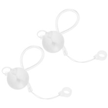 10 Pcs Anti Theft Pen Chain With Silicone Base For Desks