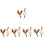 15 Pcs Acrylic Yard Chicken Signs Chicken Shaped Stakes 7