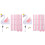 2 Sets 3D Height Measurement Sticker Cartoon Animal Pattern 2