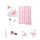 2 Sets 3D Height Measurement Sticker Cartoon Animal Pattern 10