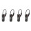 4Pcs Luggage Backpack Lock Portable Travel Combination Lock 6