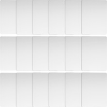 60St Witte Papier Wenskaarten DIY Voor Festival En Cadeau