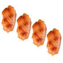 12 Pcs Fake Chicken Wings PVC Food Display Photography Props