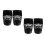 4 Pcs Plastic Billiard Pockets Pool Table Ball Storage Replacement 10