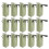100 Pcs Insulated Cup Carrier With Handle For Hot Cold Drinks Olive Green 3
