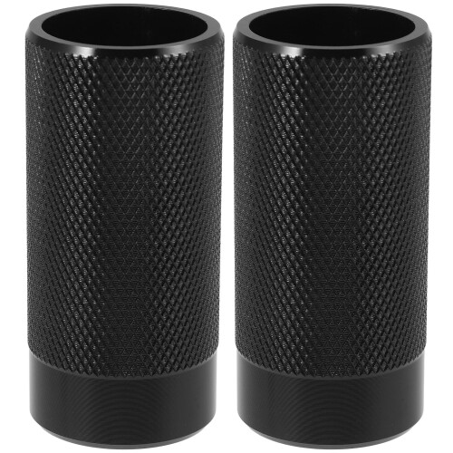 4Pièces Polyvalentes Noires En Aluminium Résistant Usure 1