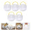 15 Sets Collapsible Brush Washing Bucket Portable Foldable 10