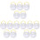 15 Sets Collapsible Brush Washing Bucket Portable Foldable 2