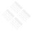 240 Pcs White Flags For Yard Marking Landscape Sprinkler Wire Stake 4