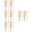 8 Sets Wood Rhythm Instruments Wooden Block With Mallet 9