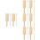 8 Sets Wood Rhythm Instruments Wooden Block With Mallet 8