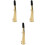 3Pcs Railway Horn Bell Bugle Practical Horn 5