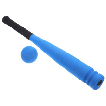 4Pcs Super Safe Baseball Bat And Ball Set For Kids Ages 3 To 5 (Blue)