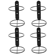 16 Pcs Wall Mounted Rack Beer Holder Metal Single Display