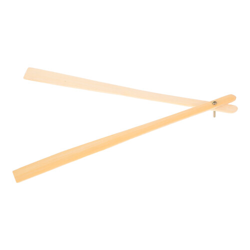 6 Pcs Bamboo Fan Frame For Crafts And Daily Use 2