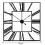 60Cm Large Square Metal Roman Numerals Wall Clock 5