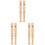 6 Pcs Plastic 6-Hole Clarinet For Beginner Children 4