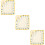 3Pcs Ceramic Square Dumpling Dipping Plate Set 10