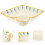 3Pcs Ceramic Square Dumpling Dipping Plate Set 11