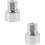 2Pcs Car Wheel Lock Lug Nut Socket Key Set 8