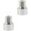 2Pcs Car Wheel Lock Lug Nut Socket Key Set 5