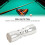 3-in-1 Aluminum Pool Cue Tip Tool, Silver, 61g, Universal 4