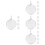 20 Pcs Metal Hanging Shooting Targets For Training Practice 8