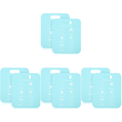 8 Pcs Shirt Stacking Board Foldable Clothing Folding Aid Tool 1