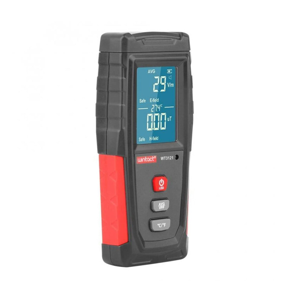 Emf Reader Electromagnetic Field Detector And Emf Meter, Rechargeable Handheld Portable Radiation Tester, Emission Dosimeter 9393856172030