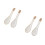 4 Pcs Practical Rice And Soup Spoons Vintage Ramen Spoons 5