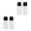 4 Pcs Refillable Nail Polish Remover Pump Bottles With Lock And Bow 7