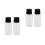 4 Pcs Refillable Nail Polish Remover Pump Bottles With Lock And Bow 8
