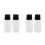 4 Pcs Refillable Nail Polish Remover Pump Bottles With Lock And Bow 6