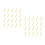 40 Pcs Children Diy Ice Cream Sticks Reusable Acrylic Baking Tools 7