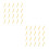 40 Pcs Children Diy Ice Cream Sticks Reusable Acrylic Baking Tools 6