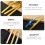 40 Pcs Children Diy Ice Cream Sticks Reusable Acrylic Baking Tools 11