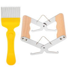 2Sets Professionele Bijenteelt Frame Lifters Met Roestvrij