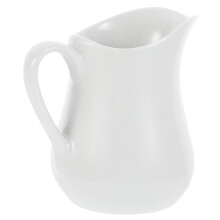 3 Pcs Small Portable Ceramic Milk Jug With Pull Flower Design