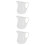 3 Pcs Small Portable Ceramic Milk Jug With Pull Flower Design 11