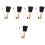 5 Sets Performance Cowbell Children Percussion Instrument Toy 6