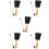 5 Sets Performance Cowbell Children Percussion Instrument Toy 10
