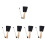 5 Sets Performance Cowbell Children Percussion Instrument Toy 7