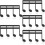 5Pièces Clip Métal Noir Pour Partition Portable Et Durable 10